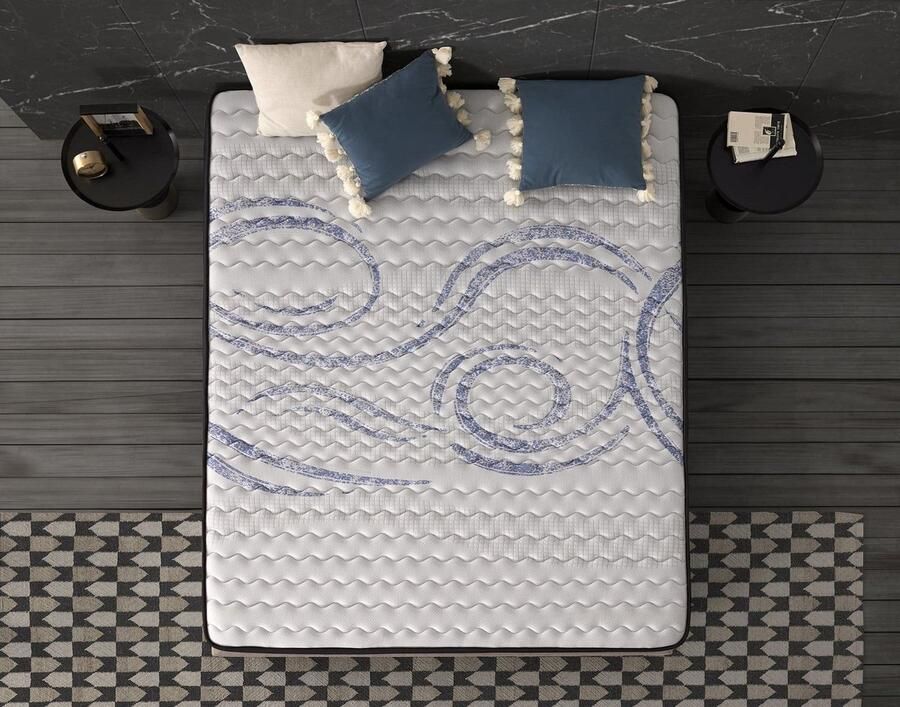 Senza Marchio Naturalex PERFECTSLEEP Matras Koudschuimmatras 140 x 200 cm H4 Hoogte 30cm Ademend Evenwichtige Ondersteuning Matras Ademend Stevig Comfortabel Maximaal Herstelvermogen