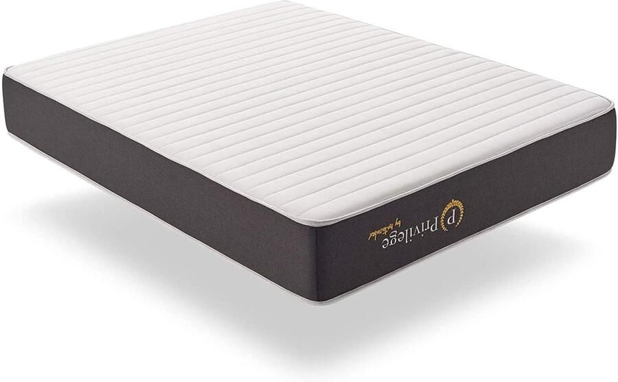 Senza Marchio naturalex PRIVILEGE Matras 140 x 200 cm Traagschuim 5 Sterren Kwaliteit |Onovertroffen Comfort met 7 Rustzones Ultra Ademende Stoffen Omkeerbaar