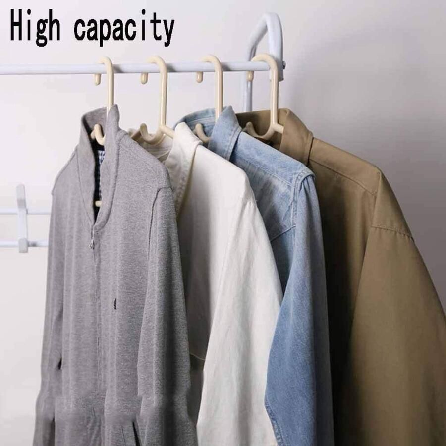 Senza Marchio NBHDEK Exquisite Clothes Rail Rack Lavish Coat Racks 3-In-1 Iron Coat Stand Shoe Bench With 4 Hooks Easy Assemble For Entryway Hallway