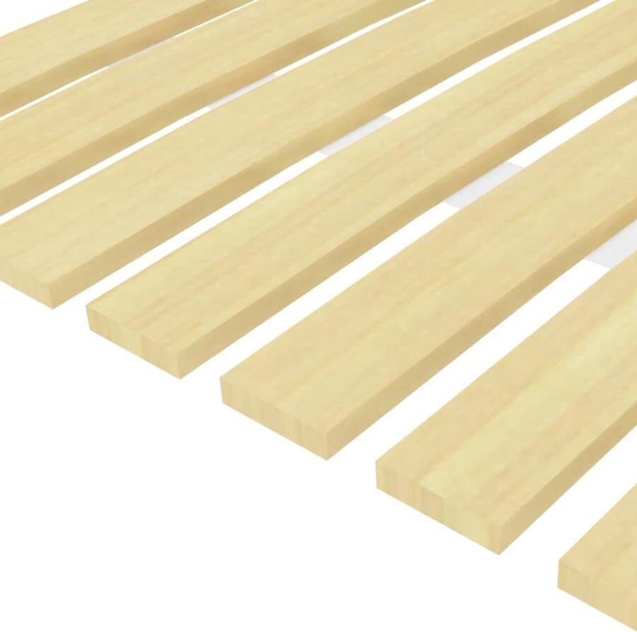 Senza Marchio vidaXL Lattenbodem met 24 latten 80x200 cm bedbodem bedframe houten lattenbodem lat bodem bedonderkant bed bodem bedbodems latten bodems