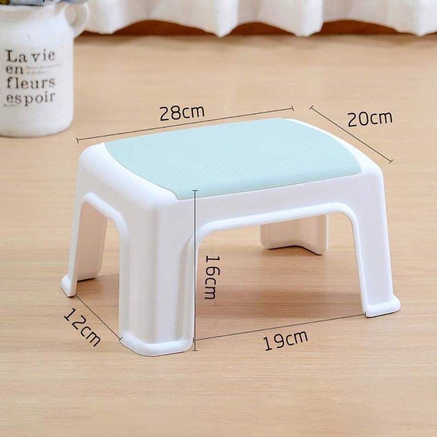 Senza Marchio Omenluck 1Pc Step Kruk Draagbare Plastic Voet Krukken voor Kinderen Volwassenen Buiten Eenvoudige Opslag