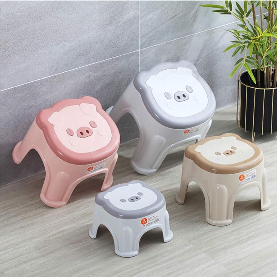 Senza Marchio Omenluck 2 Stks Stap Kruk Kleine Zitplaatsen Schoen Krukken Stoelen Eetstoel Eenvoudige Opslag