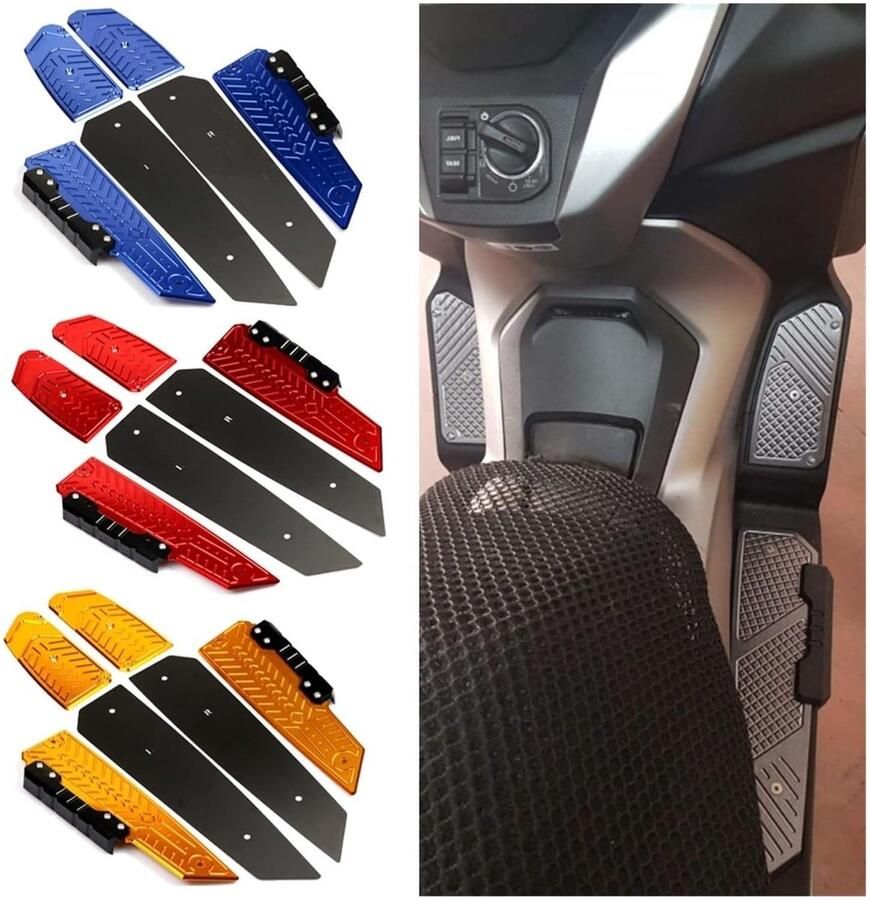 Senza Marchio Pedaal Antislip Voor Forza350 Voor FO&RZA 350 Voor NSS 350 2018-2022 2021 Voetsteun Motorfiets Voetsteun Voetbord Trede Voetpad Pedaalplaat Voetsteunen(5)