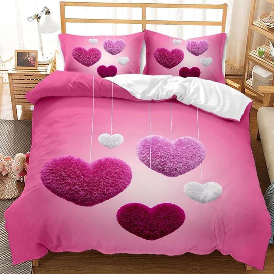 Senza Marchio Personalise 3d Halloween Love Duvet Cover Comforter Set Bed Cover Set Full Size Twin King Luxury Bedding Set 145×200CM