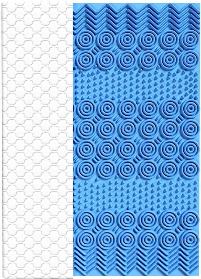 Senza Marchio POKAR Premium Topmatras Matrasbeschermer voor Matras Wasbaar en Geschikt voor Mensen met een Allergie 140 x 190 cm