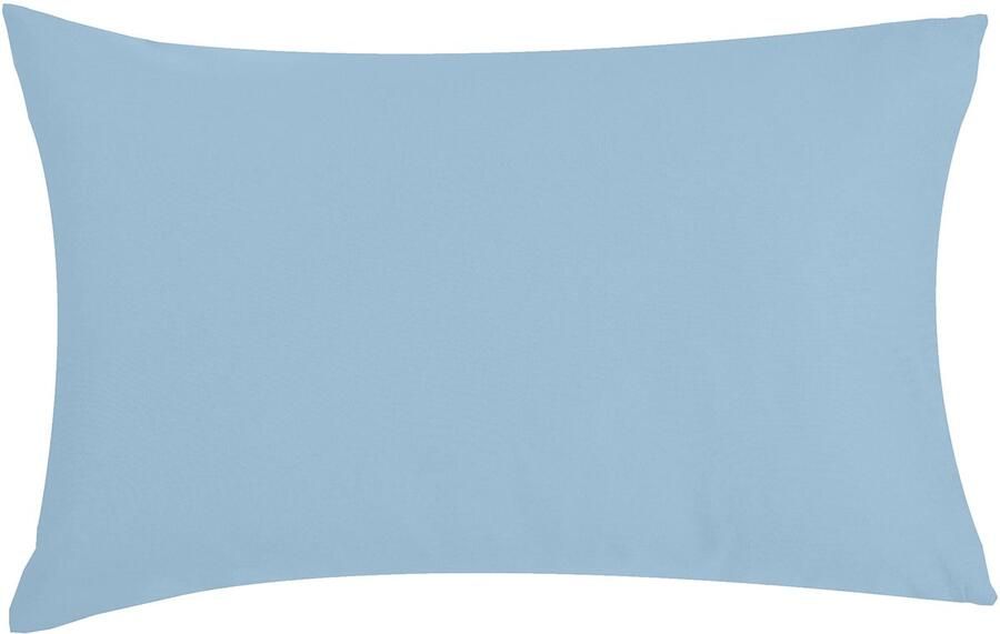Senza Marchio P'tit Basile Kussensloop 40 x 60 cm voor baby's en kinderen hemelsblauw 100% biologisch katoen 57 draden getest op schadelijke stoffen kussensloop Cododo bed paraplu babywieg wieg
