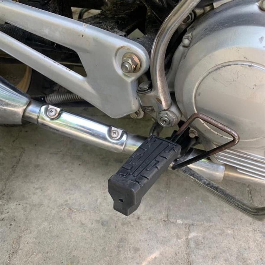 Senza Marchio Reposapiés Pedaal Voetsteunen Foot Peg Foot Rest Voor CBR1100XX CBR900RR CBR 600 F2 F3 F4 CB600F CB900F Voor HORNET Motorfiets Voorste Voetsteun Peg Rubbers Voetsteun Antislip Cover