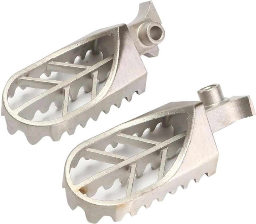 Senza Marchio Reposapiés Pedaal Voetsteunen Foot Peg Foot Rest Voor Yamaha YZ85 YZ125 YZ250 YZ450F WR250F Rvs Motorfiets Voetsteun Voetpedaal