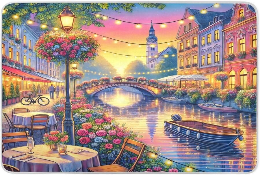 Senza Marchio Romantische Canal Pink Pee Pad voor Bed Herbruikbare Incontinentie Bed Pads Water Proof Pads