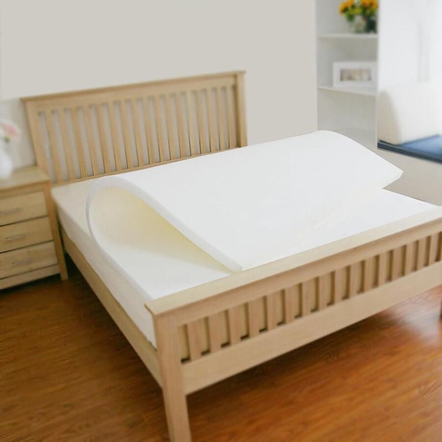 Senza Marchio Schuimmatras met hoge dichtheid 10 cm dik eenpersoons twin queen kingsize bed RV stapelbed matras vervanging stevige ondersteuning 180 x 200 cm