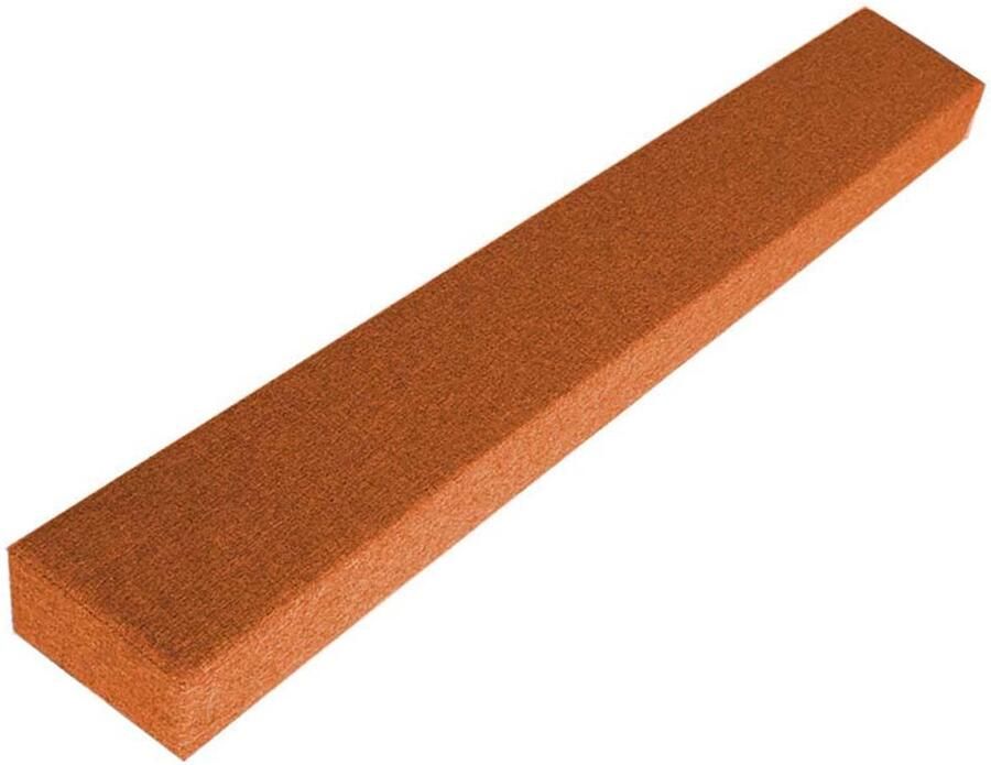 Senza Marchio Schuimmatrasbrug voor eenpersoonsbed of peuterbed dicht de opening tussen hoofdeinde en voetenplank afneembaar wasbaar hoesje kingsize bed oranje (180 x 10 x 10 cm)