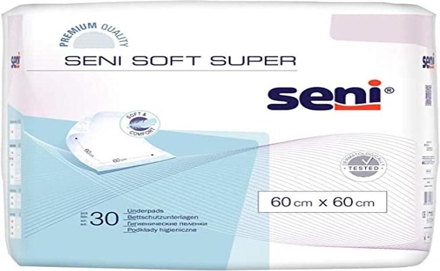 Senza Marchio Seni Soft Super 60x60 cm 30pcs Bed underpads