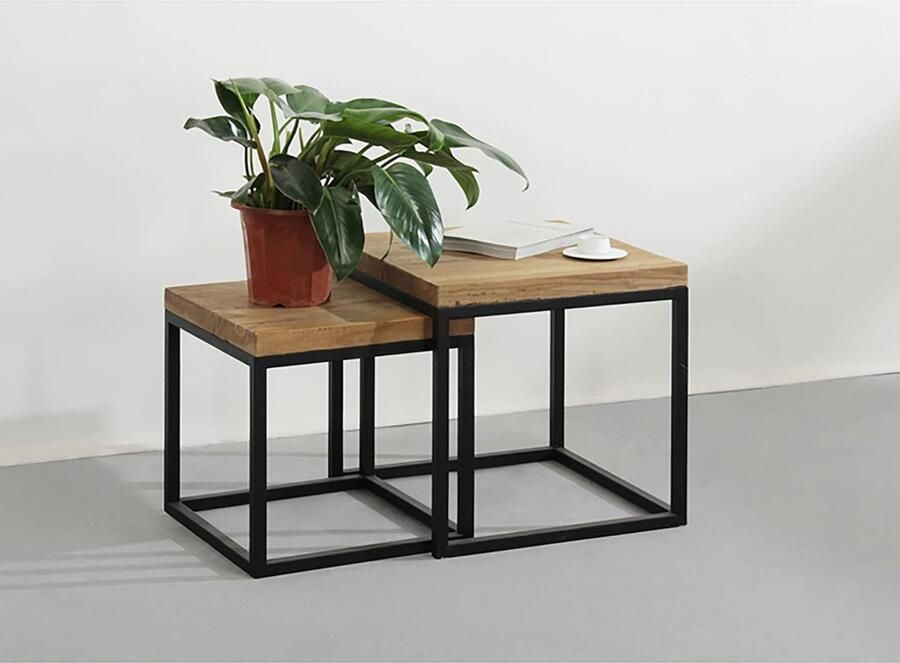 Senza Marchio Set Van 2 Salontafel Nordic sofa Nesting Tables nachtkastje hoektafel onderhandelingstafel voor woonkamer balkon slaapkamer