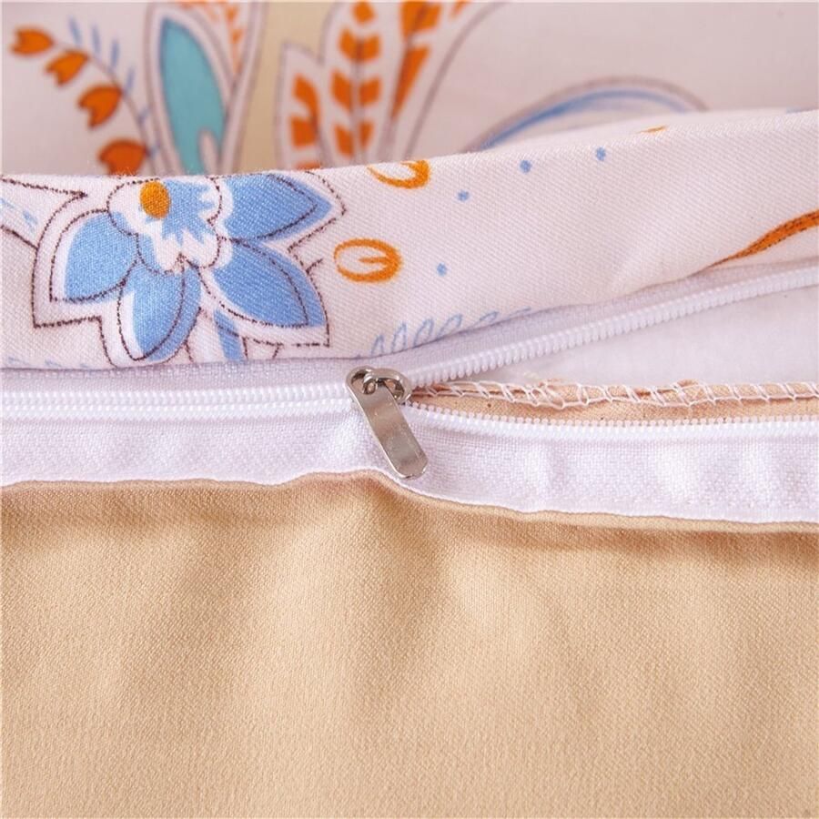 Senza Marchio Stillshine Floral Dekbedovertrek & Kussensloop Set Tuinbeddengoed Digitale Print Quilt Case Single Double King Bedding Slaapkamer Daybed