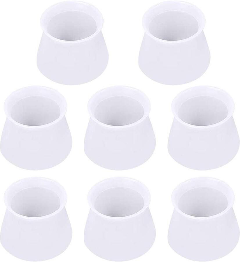 Senza Marchio Stoelpootbeschermingsdoppen meubeltafel Stoelpoot Vloervoeten Cap Cover Vloerbeschermer Bureauvoeten Pads Antisliptafel Stoelpootdoppen Voetbescherming (Kleur: 1 stuks) (Color : 8pcs)