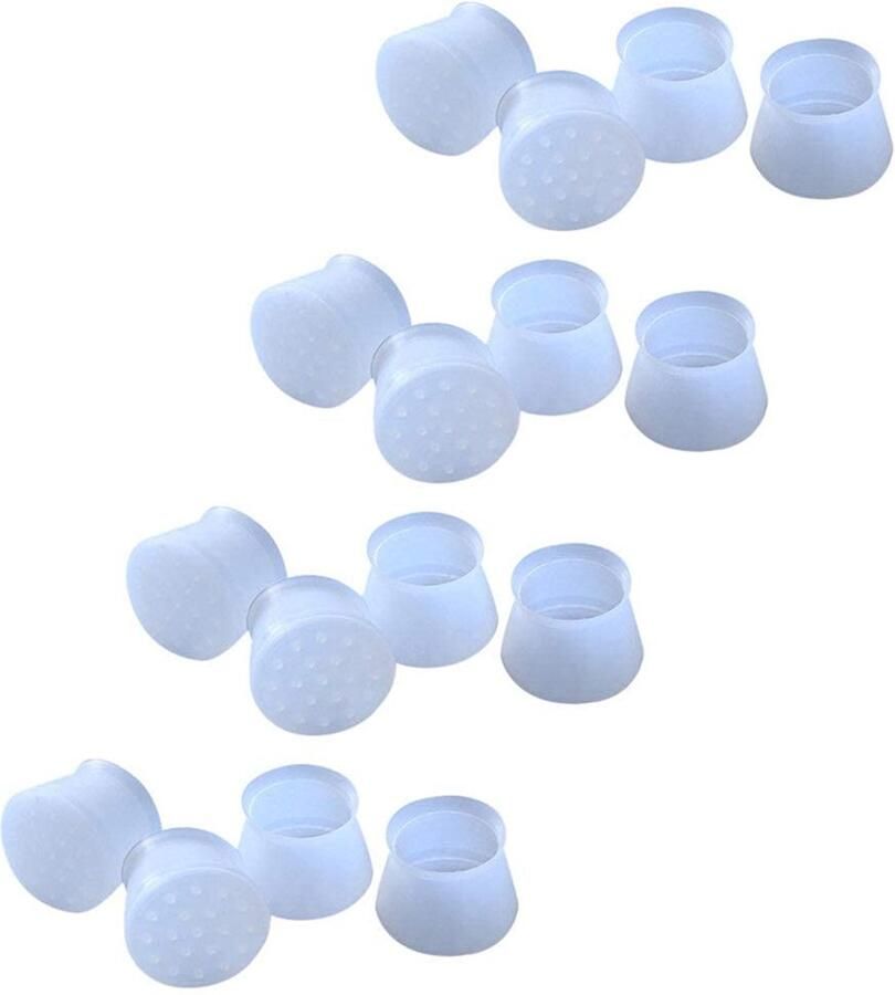 Senza Marchio Stoelpootbeschermingskappen meubelen Tafel Stoelpoot Vloervoeten Cap Cover Protector Voeten Pads Antislip Tafel Stoelpootkap Voetbescherming Bodemafdekking # R10 (Kleur: A) (Color : B)