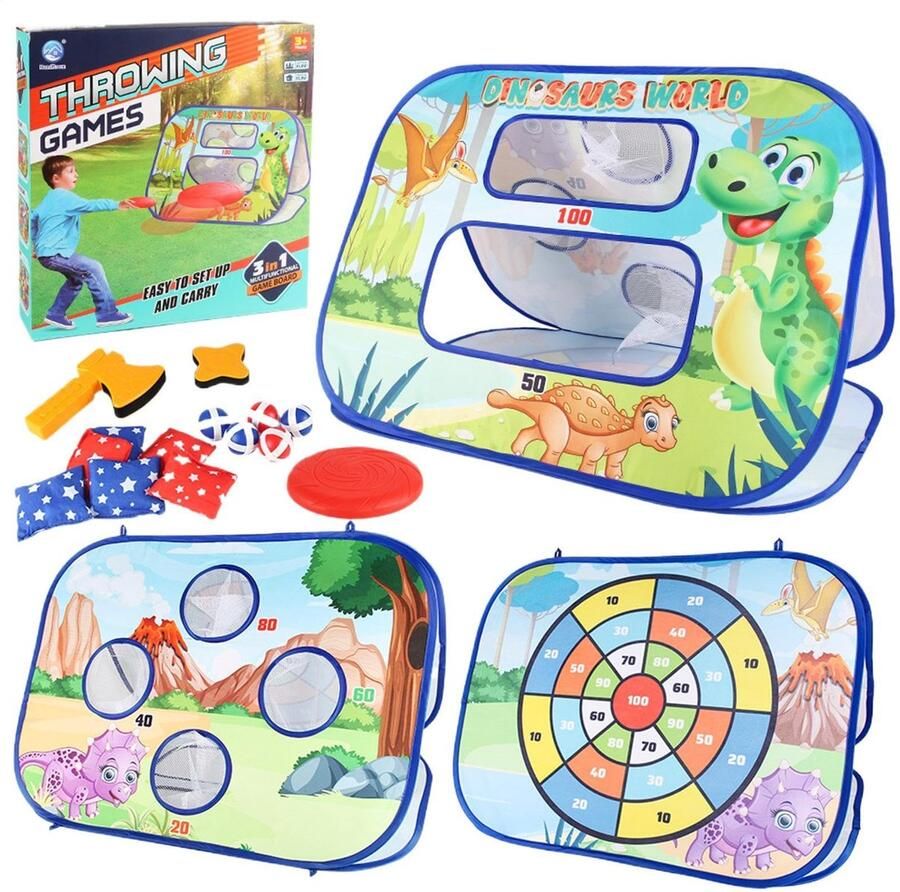 Senza Marchio Tioheam Zitzak gooien voor kinderen Zitzak gooien spel Cornhole Zitzakken voor kinderen Spel Interactieve Cornhole Board Set Corn Hole Across Game voor kinderen jongens en meisjes van 3-8 jaar