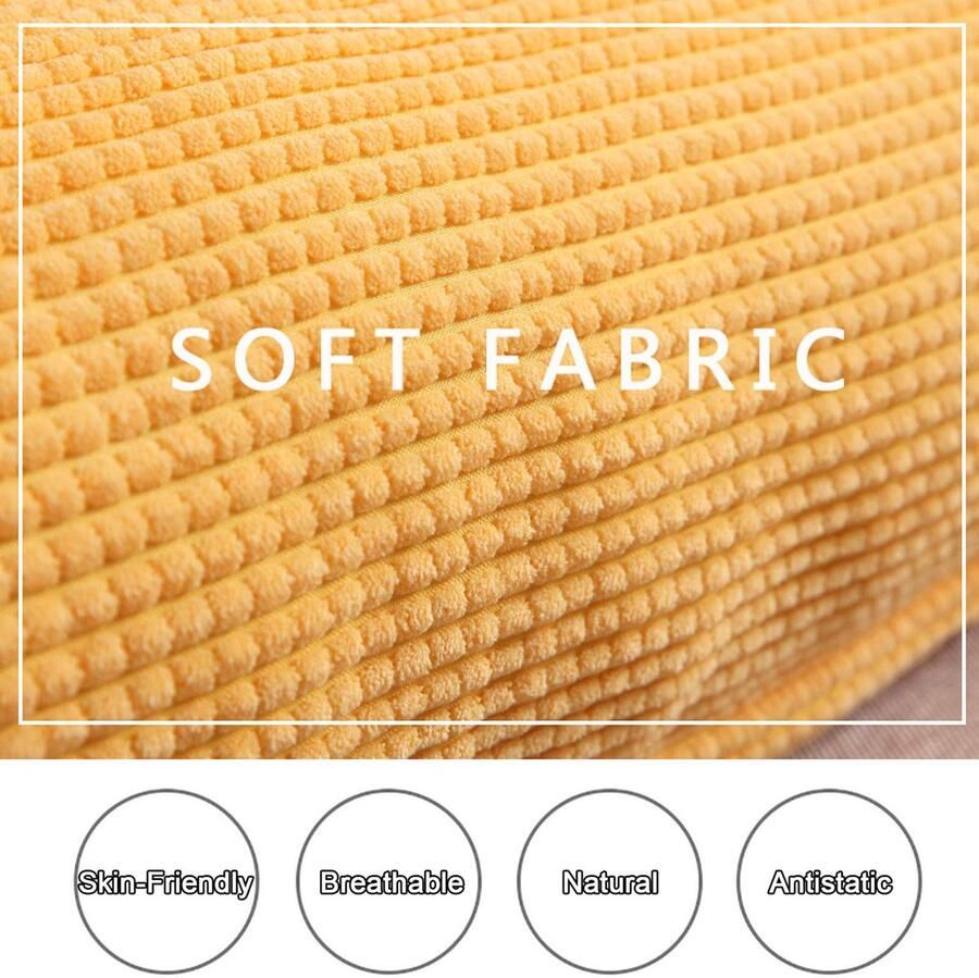 Senza Marchio Triangle Back Cushion Three Gear Adjustment Support Pillow Reading Pillow Headboard Corn Fleece Soft Backrest Pillow for Sofa bed office car