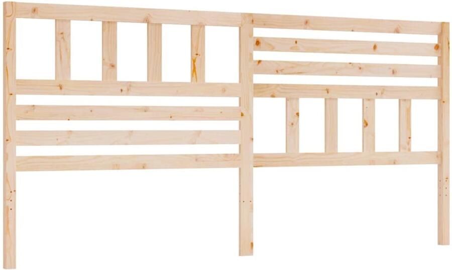 Senza Marchio UJCHVHN Item-Bed Hoofdbord 186x4x100 cm Massief Hout Dennen Bedden & Accessoires Hoofdborden & Voetborden