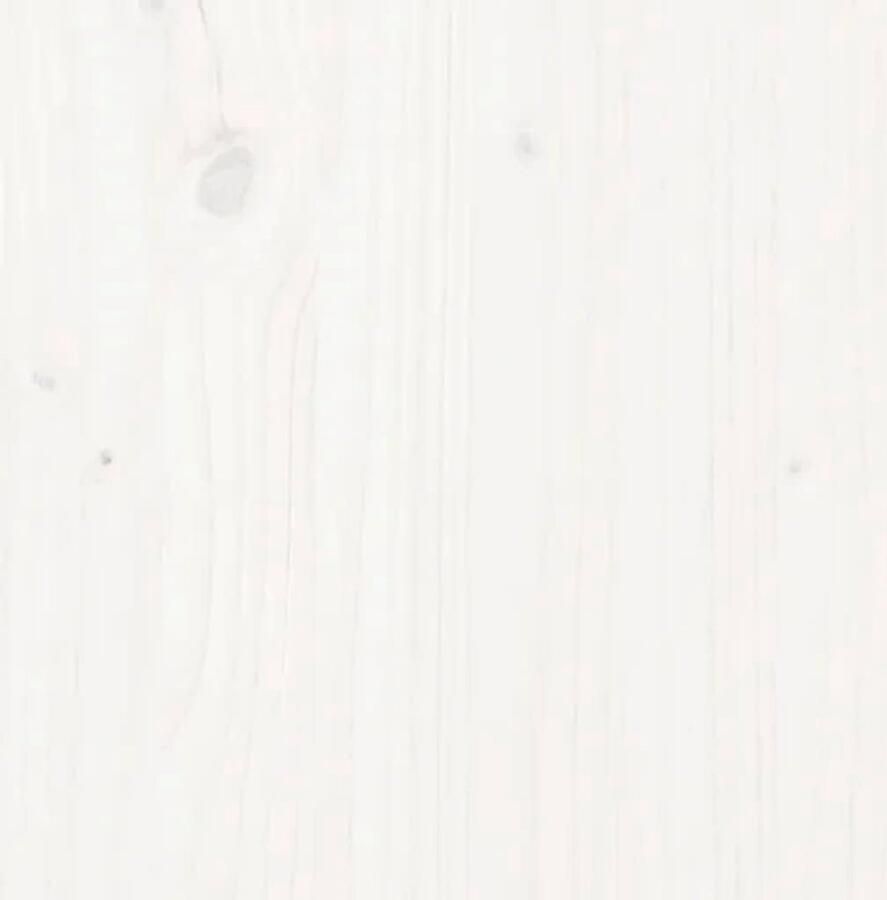 Senza Marchio UJCHVHN Item-Bed Hoofdbord Wit 141x4x100 cm Massief Hout Dennen Bedden & Accessoires Hoofdborden & Voetborden