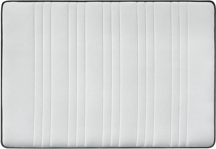 Senza Marchio Veggie Element visco-elastische matras 105 x 200 cm stevig thermoregulerend mijtdicht ademend (hoogte: 21 cm)