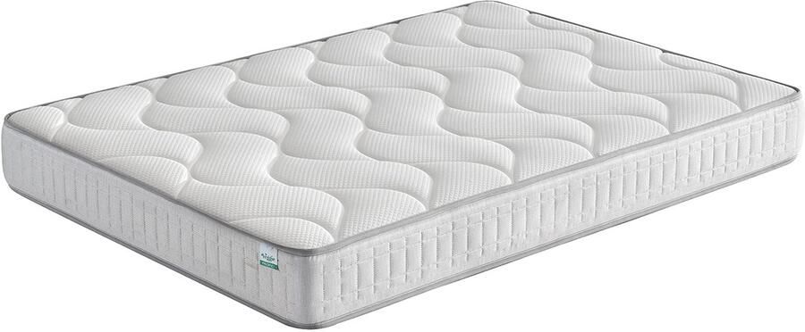 Senza Marchio Veggie Mattress Pacific visco-elastische matras stevig thermoregulerend mijtdicht ademend hoogte 20 cm (135 x 190 cm)