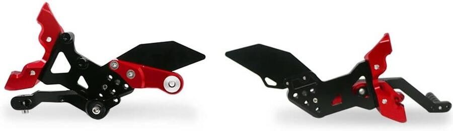 Senza Marchio verstelbare achterste rearsets voetsteun Voor B&MW S1000RR S 1000 RR K67 2019-2022 Motorfiets Voetsteun Voet Peg verstelbare Rearset Voetsteun Achter FootPegs (Color : B)