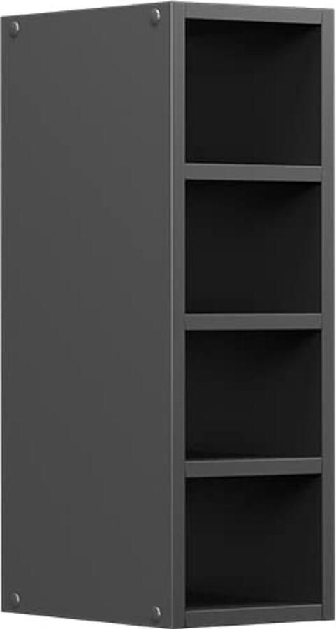 Senza Marchio Vicco R-Line Keukenkast hangkast onderkast keukenblok antraciet