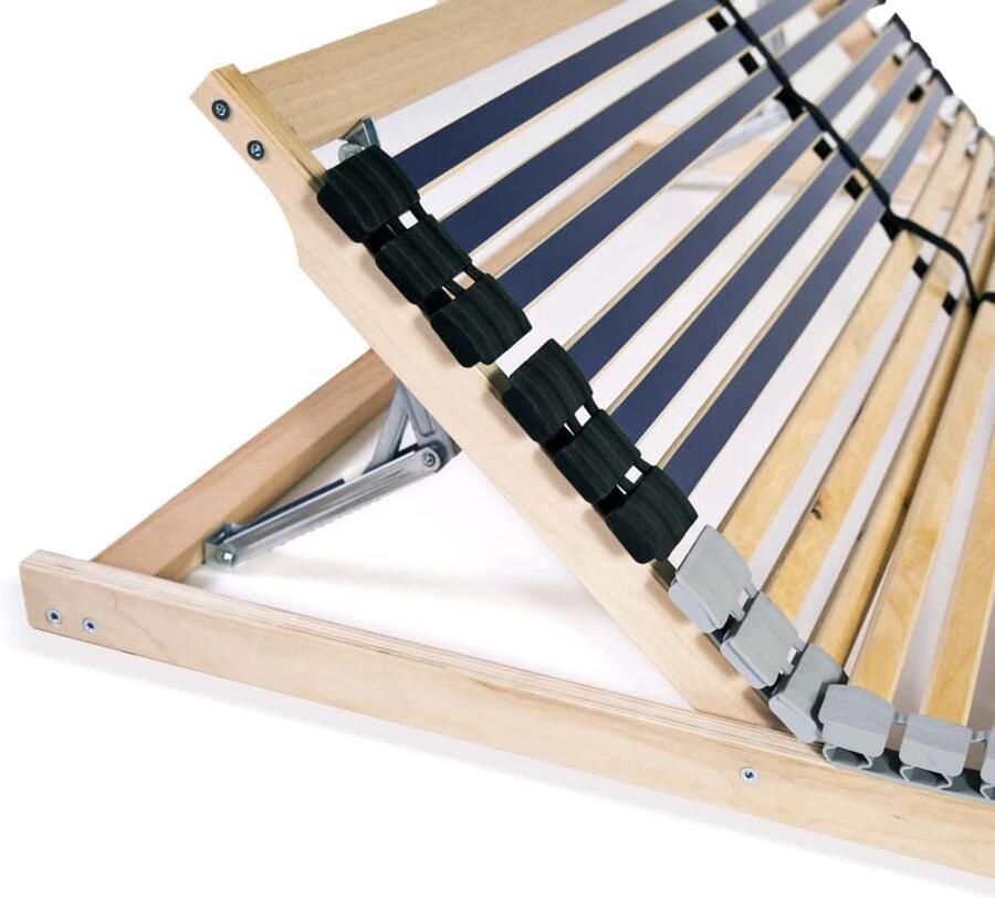 Senza Marchio vidaXL Lattenbodem met 42 Latten 7 Zones 140x200 cm Bedden Bodem Bedbodem Bed
