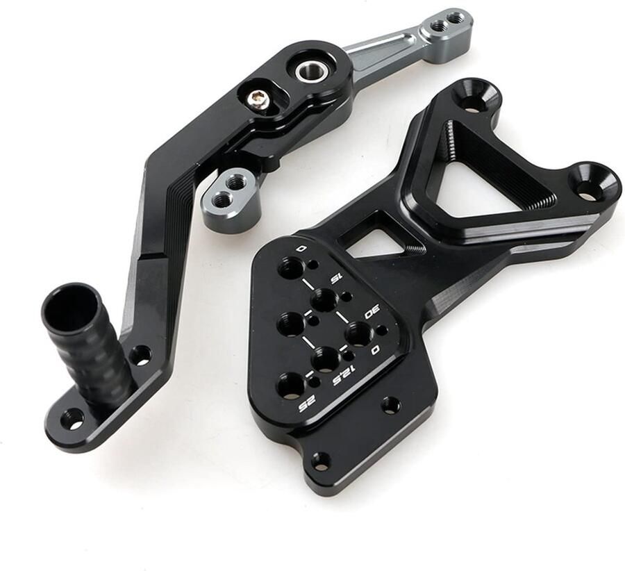 Senza Marchio Voetsteun Carbon Fiber Verstelbare Achter Sets Voetsteunen Rust Achteren Geplaatste Voetsteun K67 S1000 Motorfiets Accessoires Voor BMW S1000RR 2020 Accessoires