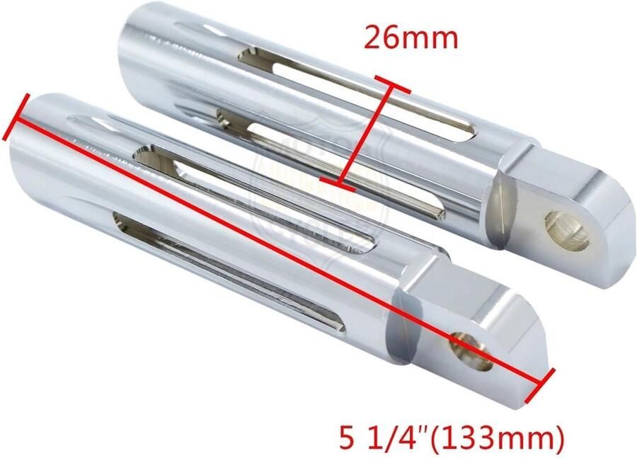 Senza Marchio Voetsteun Motorfiets Voetsteunen Voor Achter Voetsteun Shifter Peg CNC Voor Harley Voor Sportster Voor Dyna Voor Breakout Voor Softai Voetsteunen (Grootte : E Foot Pegs)