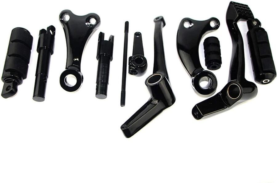 Senza Marchio Voor H&arley S&portster XL1200 XL883 Motoctycle Forward Controls Foot Pegs Hendels Voetsteun Voetklanten Koppelingen XL 883 1200 Motorfiets Voetsteun