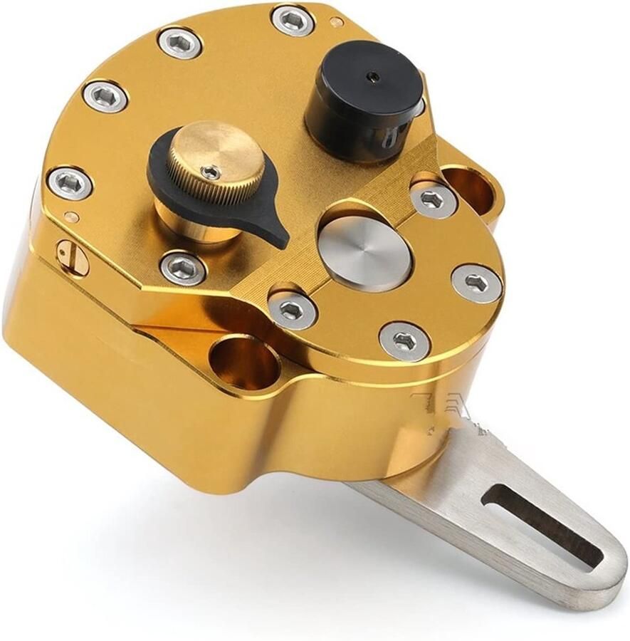 Senza Marchio Voetsteunen Voetsteun Universeel Voor Stuurdemper Stabilizer Motorfiets Accessoires Omgekeerde Veiligheid Controle Verstelbaar