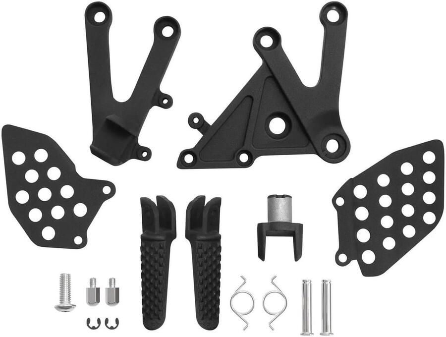 Senza Marchio Voor CBR600RR 2003 2004 2005 2006 Motorfiets Voorste Voetsteun Beugel Motorfiets Aluminium Voetsteun (Kleur : Sand Black)