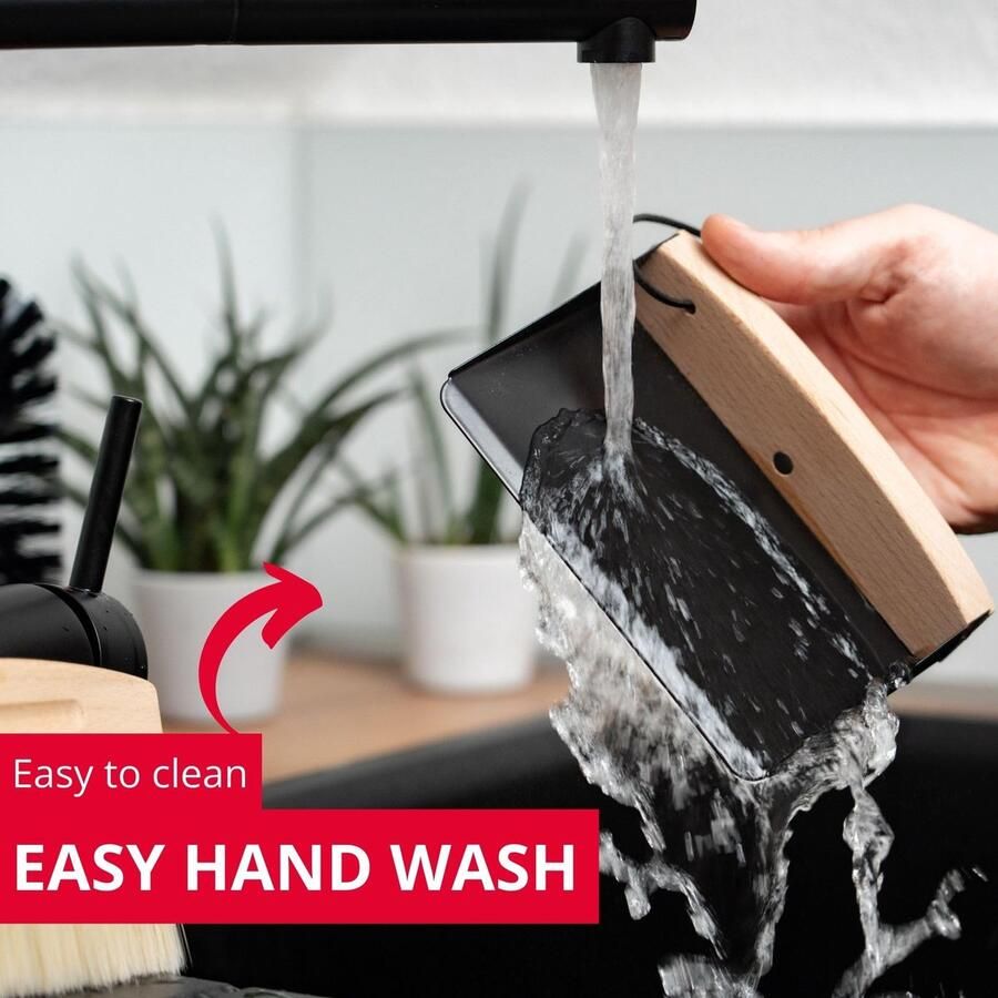 Senza Marchio Westmark Tafelveegset Set met veger en blik voor het opvegen van kruimels van de eettafel compact 154 × 110 × 40 mm