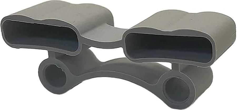 Senza Marchio Wiedergutschlafen Set van 10 doppen voor bevestiging van latten in lattenbodem (126_40x30x12 mm (Duo))