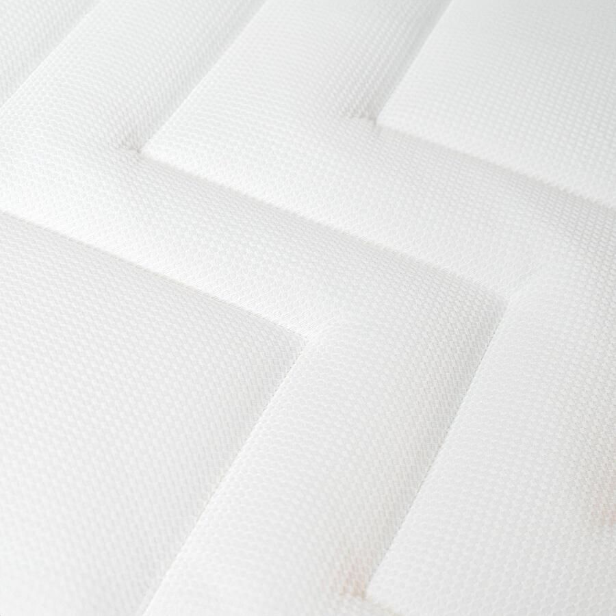 Senza Marchio WIN REST Nautilus Matras van traagschuim en pocketveringmatras hoogte 26 cm gemiddelde sterkte kern met 750 veren damastweefsel 400 g hypoallergene vezel super zacht (105 x 200 cm)