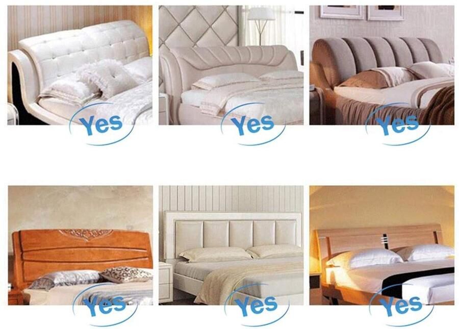 Senza Marchio WWYL Stretch Headboards Cover Slipcover voor eenpersoons dubbele kingsize bedden All-inclusive hoofdeinden Bedden Cover (#14 180 cm)