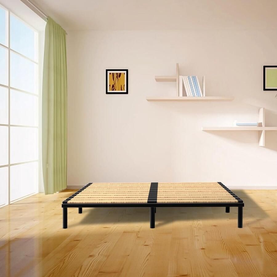 Senza Marchio Yerleomit Lattenhouder bed lattenbodem kappen 12 stuks 65 x 9 mm kunststof zijhouders lattenhouder voor bedden verbindingsaccessoires