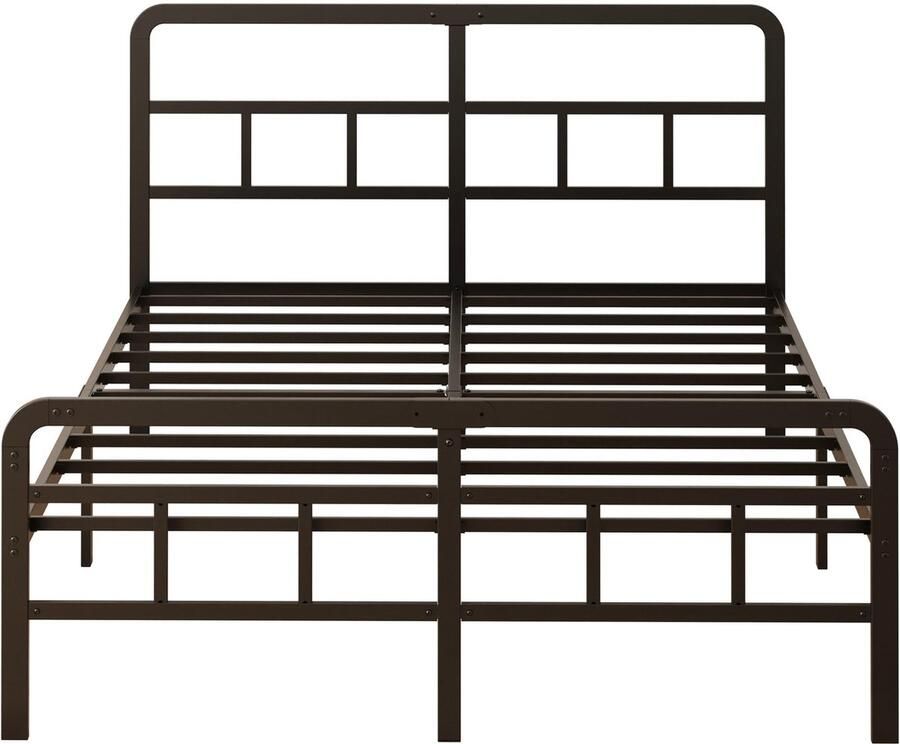 Senza Marchio Yicensen Bedframe met hoofdbord klein dubbel 35 cm