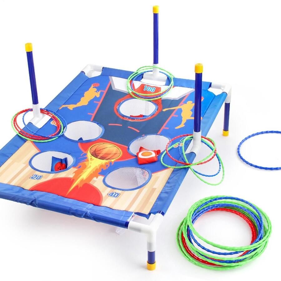 Senza Marchio Zitzak Toss Cornhole Set Tas Toss Fun Kids Cornhole Interactief Cornhole-spel zitzak gooien voor kinderen Corn Hole-spellen voor kinderen gezinnen en volwassenen