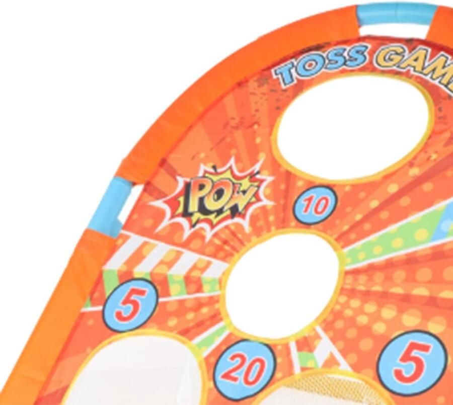 Senza Marchio Zitzak Toss-spel Cornhole stuiterspelset Bounce Boards Throwing Game met 6 zitzakken Dubbele spellen voor kinderen Modgal