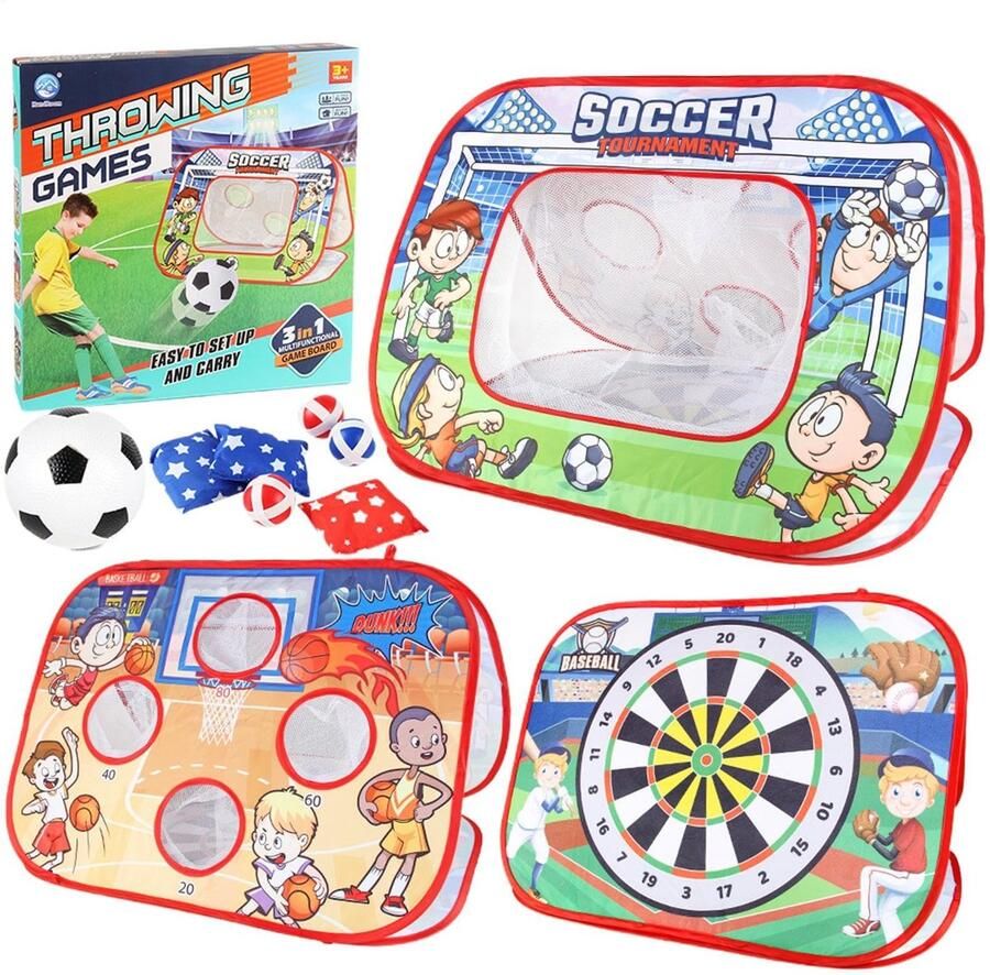 Senza Marchio Zitzak Toss Spel Zitzak Toss Cornhole Zitzakken voor kinderen Spel Interactief spel Cornhole Board Set buitenspeelgoed voor kinderen voor gazon achtertuin strandtuin