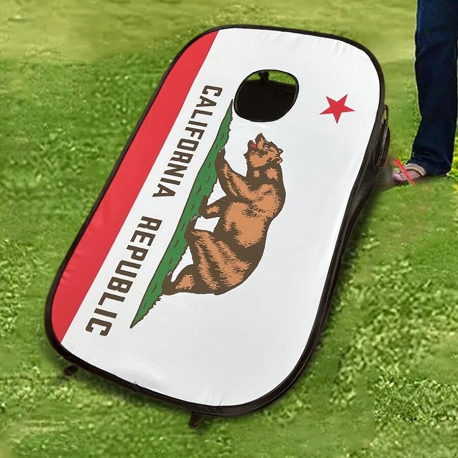 Senza Marchio Zitzak Toss Spelspeelgoed Zitzak Toss Spelset Speelgoed gooien met 8 zitzakken Draagbare Cornhole-spelset voor volwassenen en kinderen speelgoed in de achtertuin op het strand