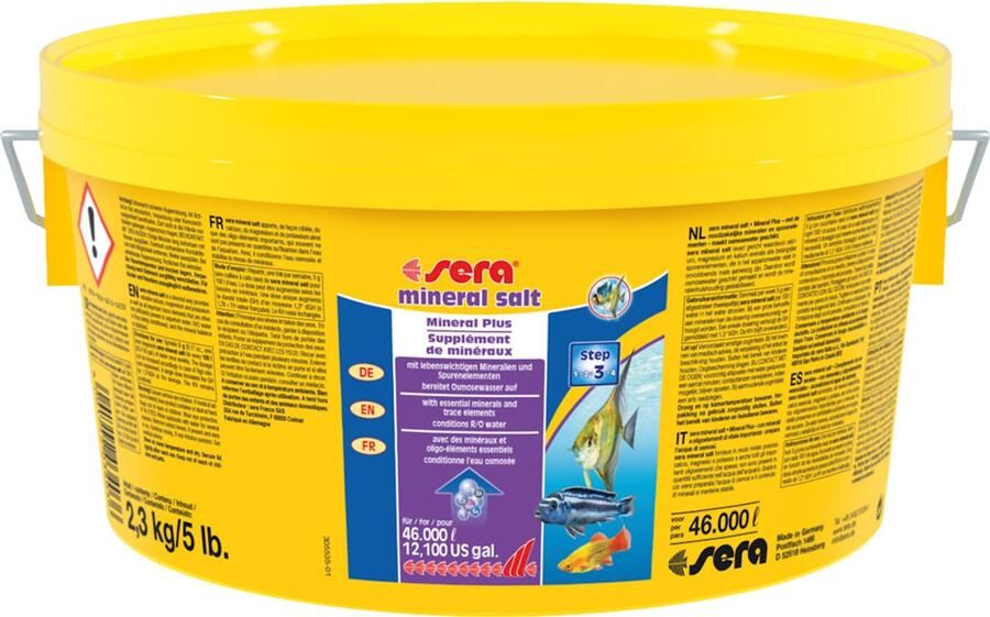 Sera Mineral Salt 2.200ML (2 3KG)