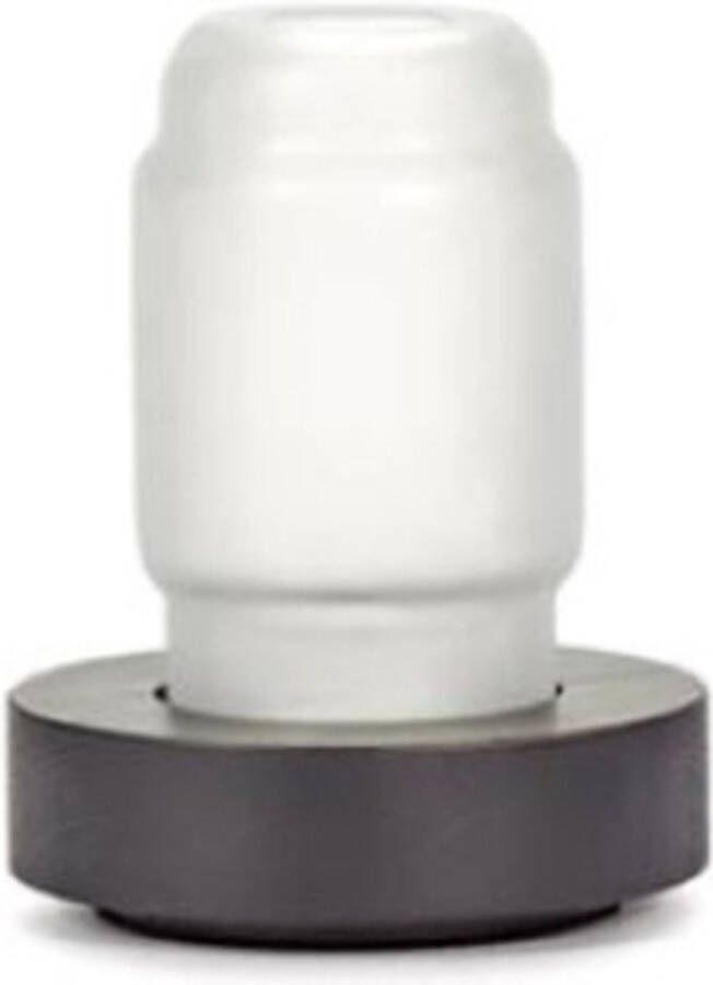 Serax Ann Demeulemeester Luce vaas tafellamp D13cm H17.55cm glas hout