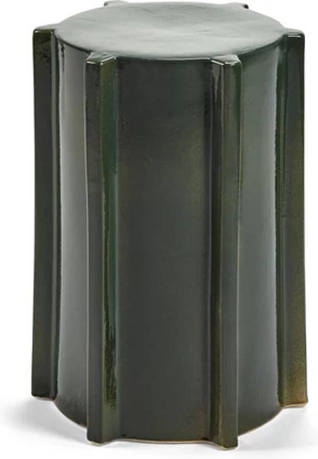 Serax Marie Michielssen Pawn Bijzettafel Geometrisch H 45 5 cm Forest Green