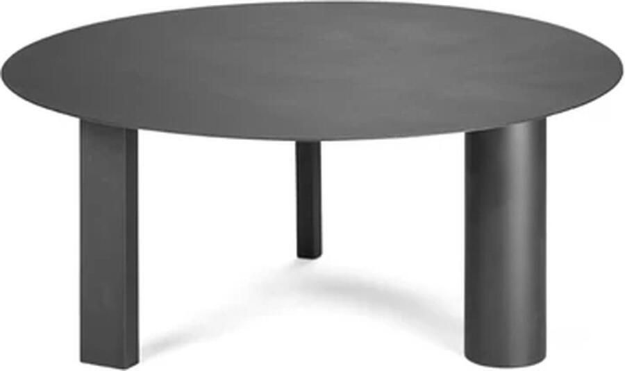 Serax Antonino Sciortino Tubes bijzettafel H29.5cm D70cm metaal zwart