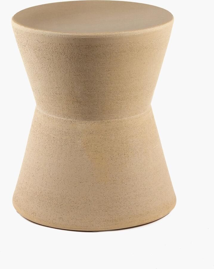 Serax Bijzettafel Pawn By Marie Michielssen Sand Beige Grijs 32 x 32 x 40 cm