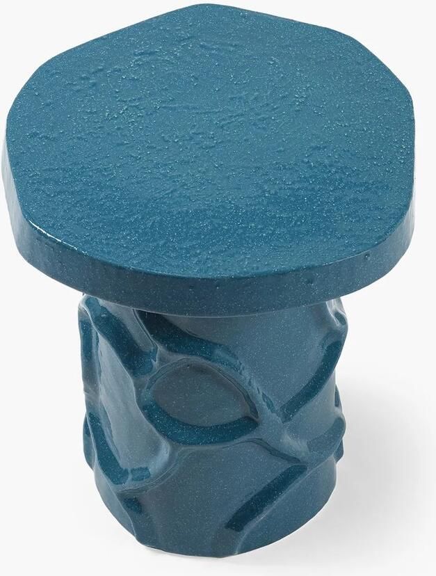 Serax Marie Michielssen Mena 07 Bijzettafel Pawn Blauw Diameter 35-39cm H40cm